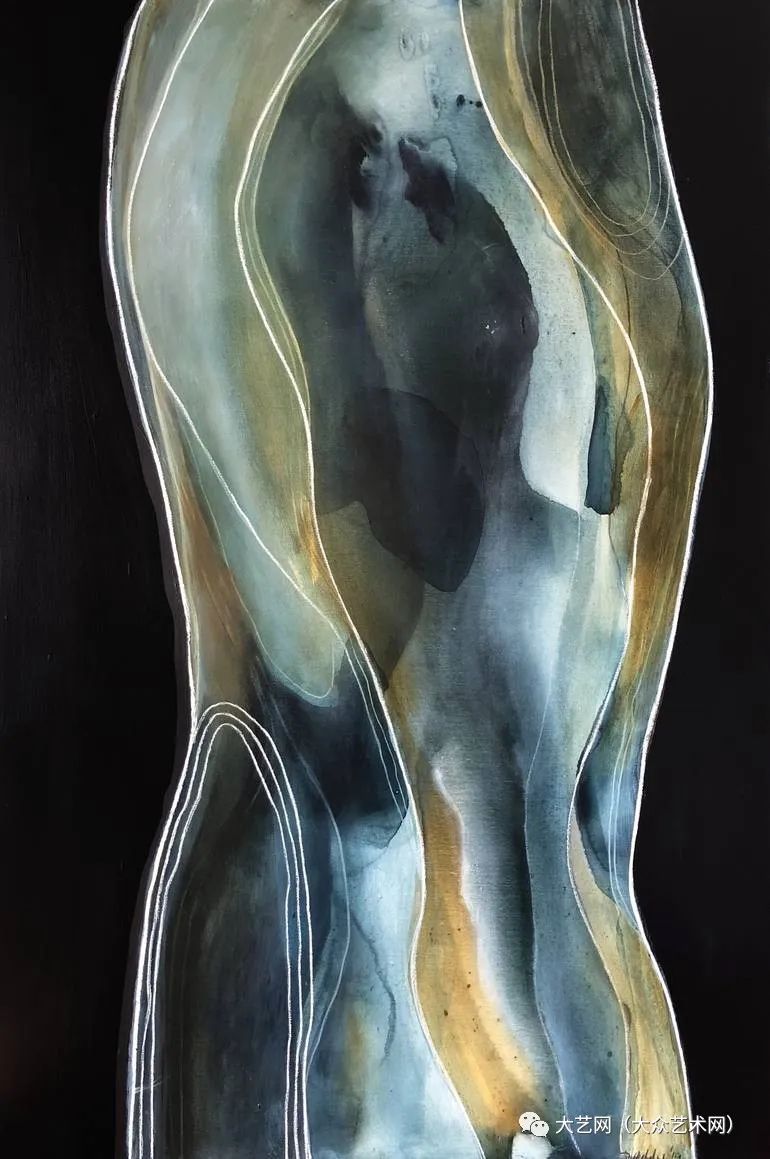 大众艺术网纺织设计和造型师的绘画梦想澳大利亚抽象派女画家黛娜