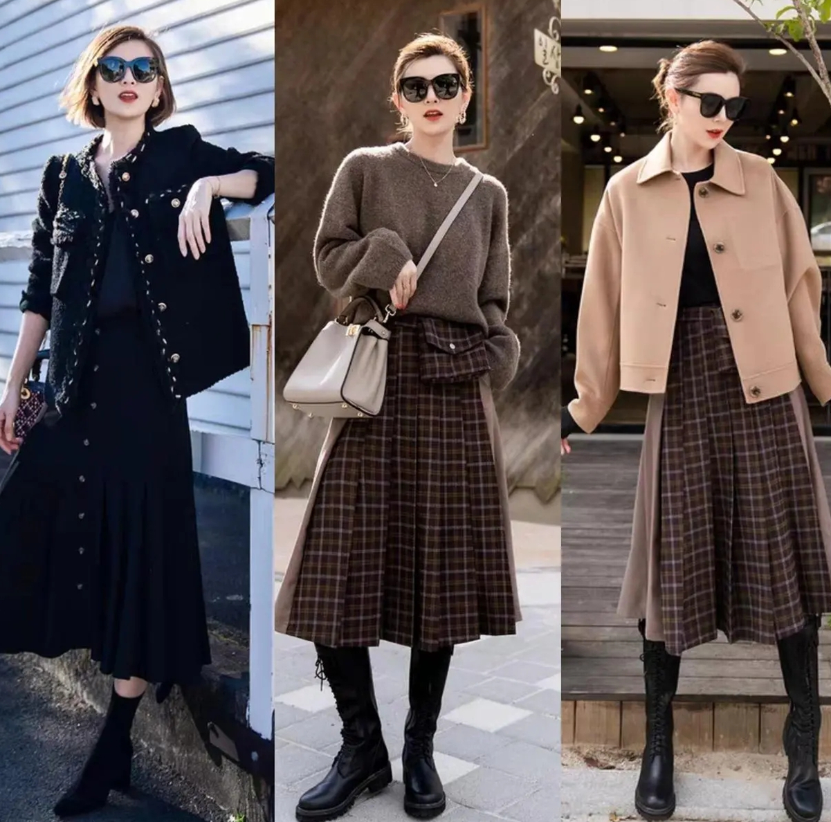 原创2020年知性欧美风穿搭示范做个高挑出众的女人