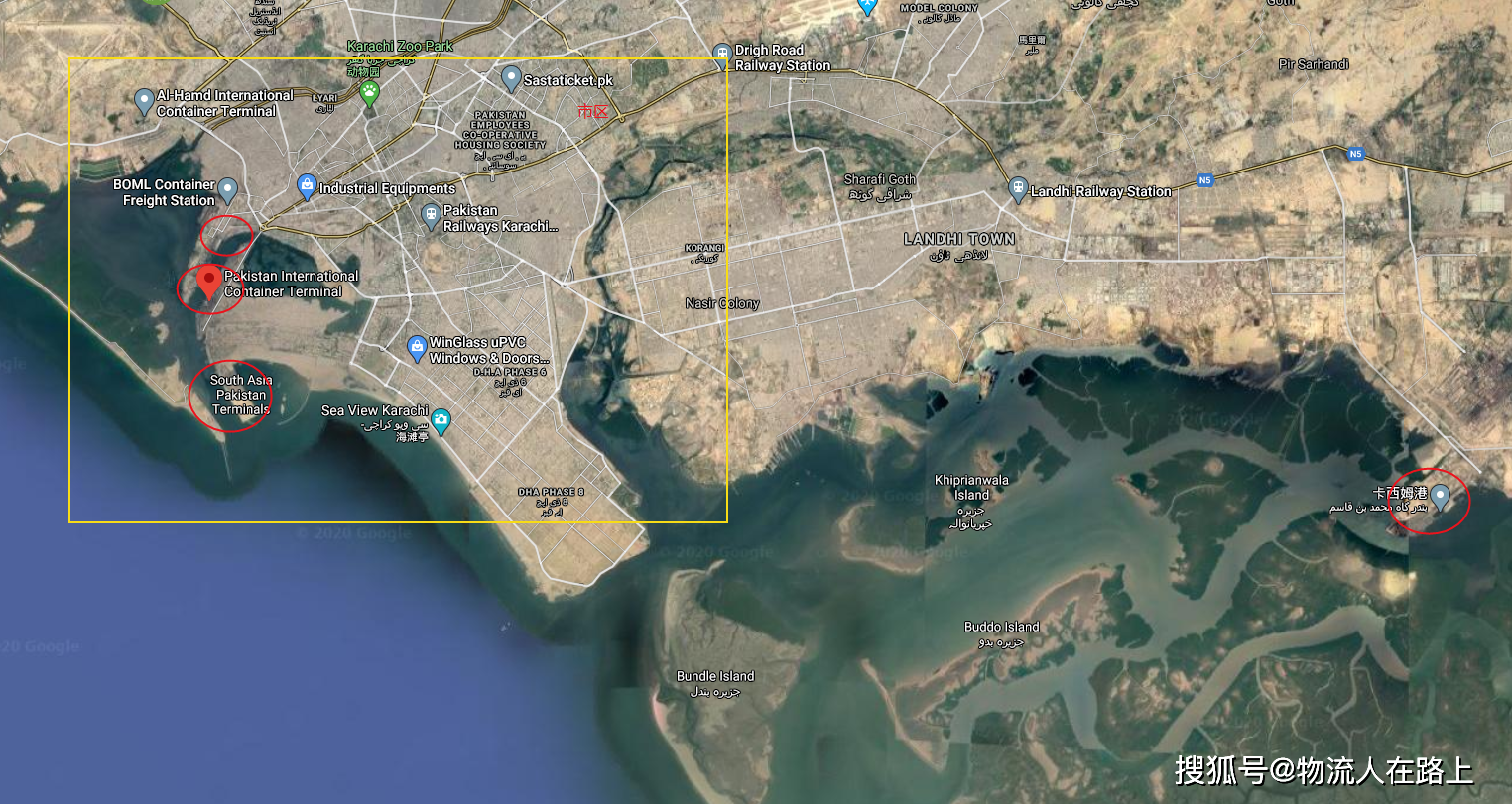 巴基斯坦海港总共有3个港口:卡拉奇港(karachi port),卡西姆港(port