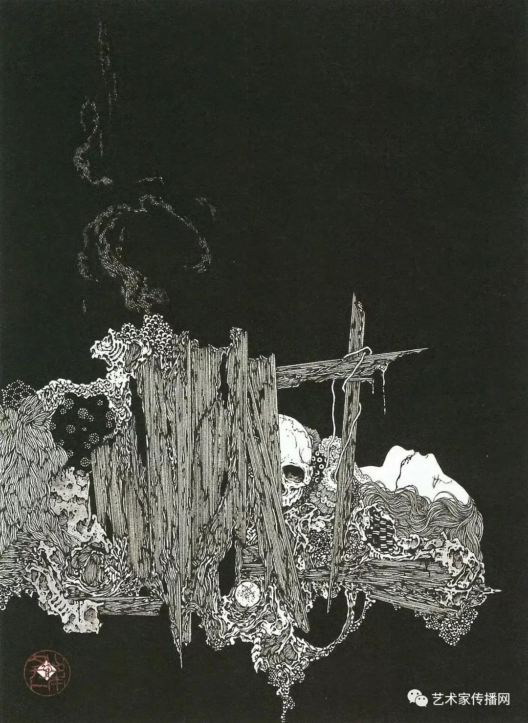 魔力与性感线条齐飞这画功才是日本最美浮世绘