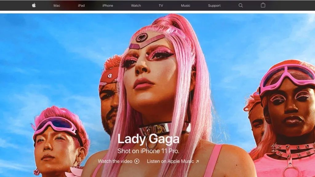 ladygaga新歌mv其实是苹果的新广告