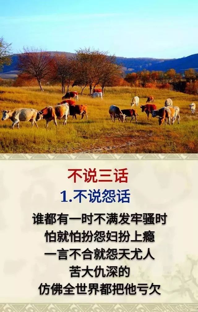 人生不忘三情不帮三忙不做三人不说三话不问三事精辟