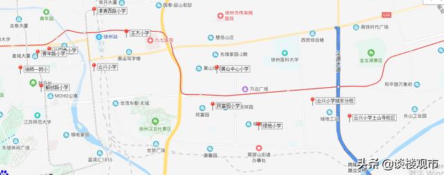 徐州云龙区小学学区划分！不知道快来看看(图1)