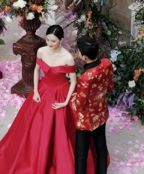 徐璐张翰结婚戏流出一个最美新娘一个最潇洒新郎
