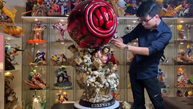 9岁就有一墙的海贼王手办,我酸了