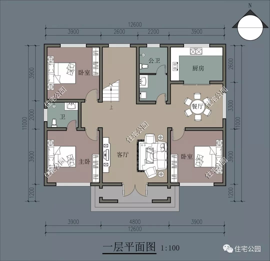 10套占地150平的农村户型图30多万的造价就能建一栋