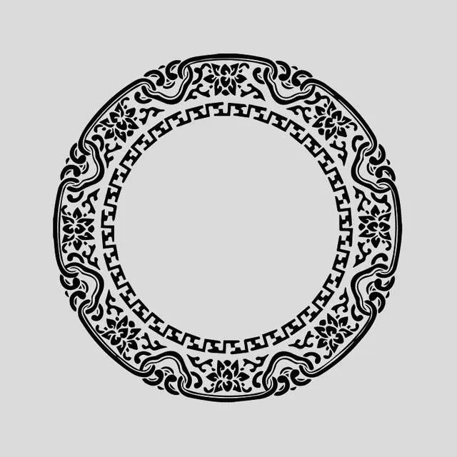 100款传统仿古框图纹石材设计师参考收藏