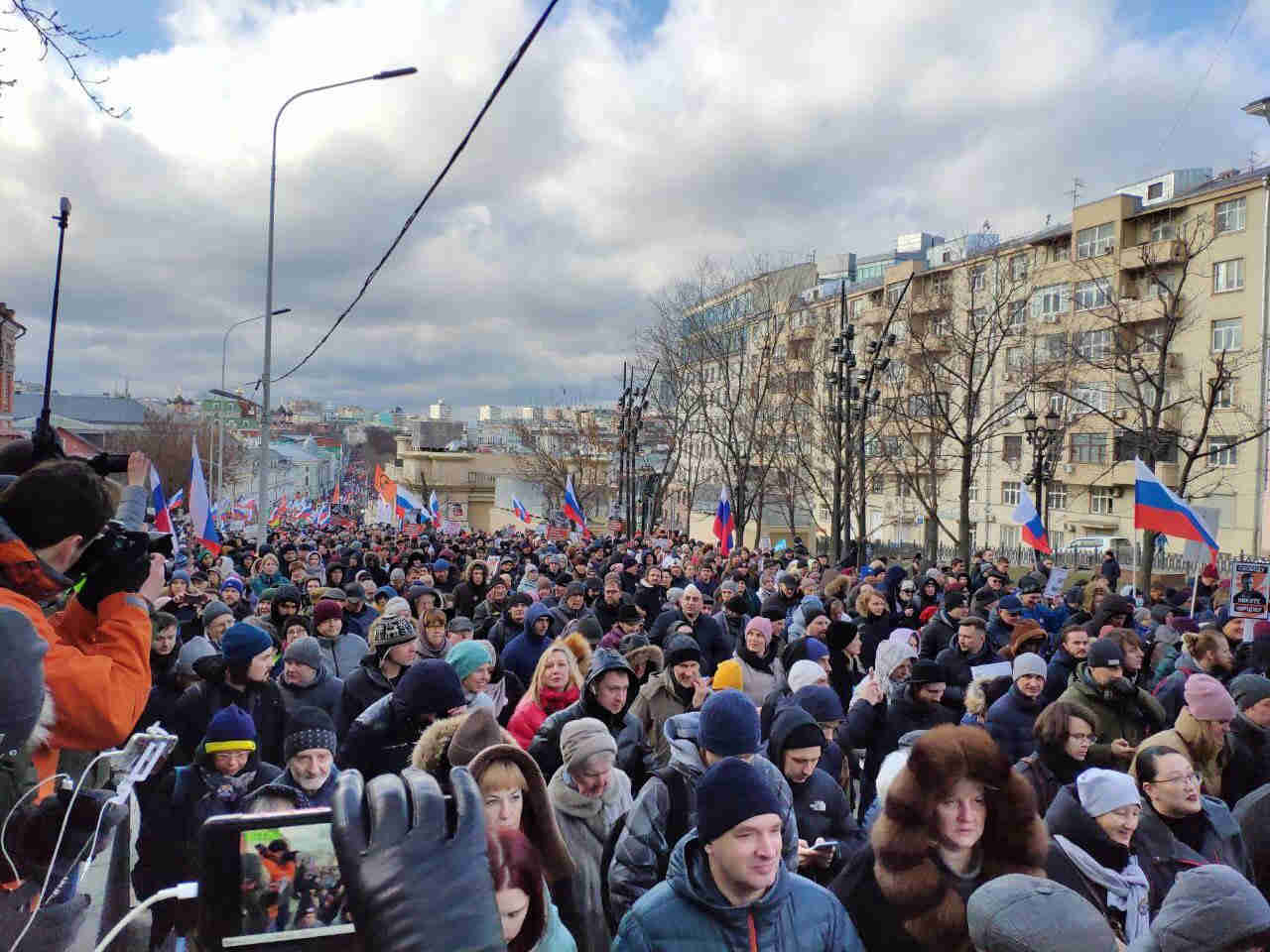 原创涅姆佐夫遇害五周年俄罗斯反对派的纪念活动异常平和