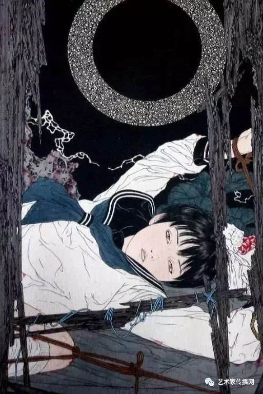 魔力与性感线条齐飞这画功才是日本最美浮世绘