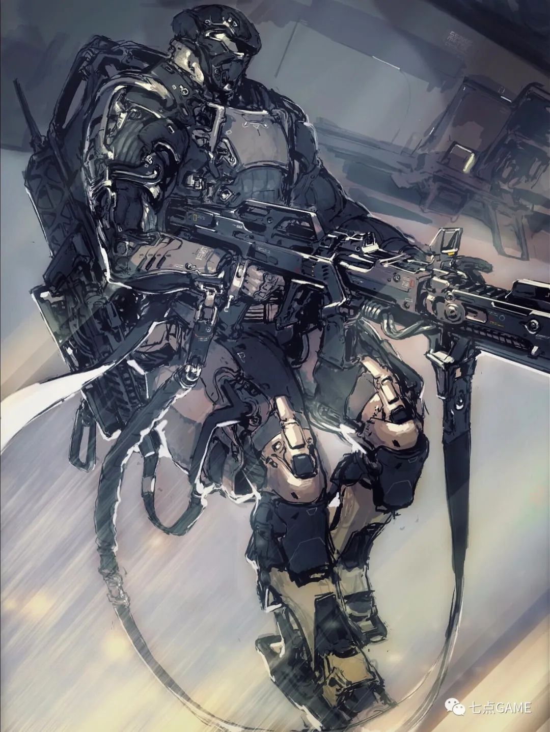 魅惑又能打韩式脸蛋配武装机甲到底有多野7game