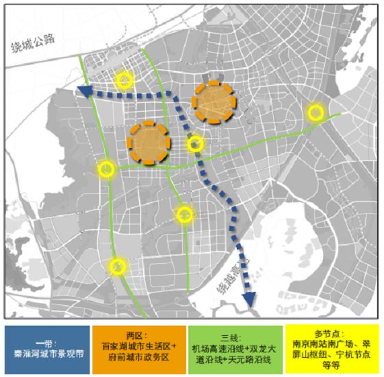 "一核两区三园四带八片"东山副城将打造成《南京市城市照明专项规划