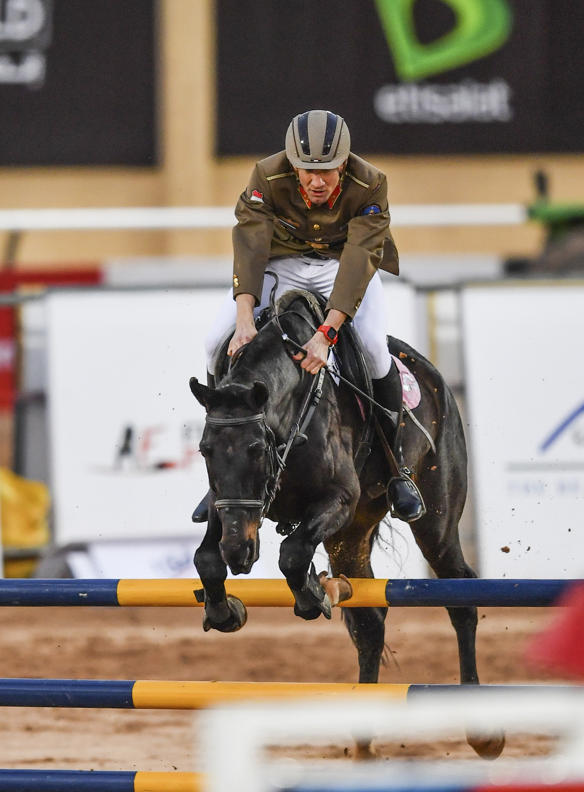 现代五项世界杯埃及站男子个人决赛赛况