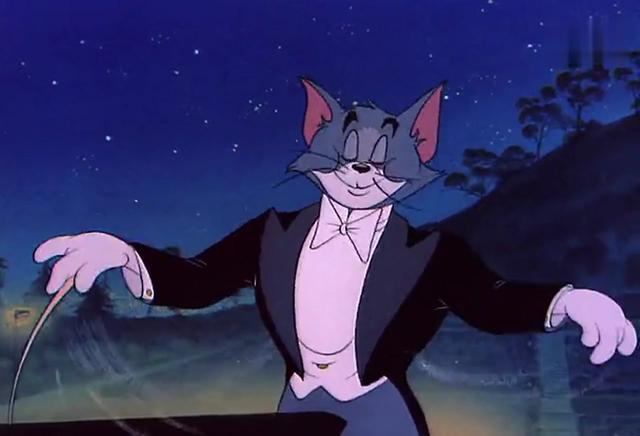 猫和老鼠:汤姆只要涉及表演,立马正儿八经的,真有偶像包袱!