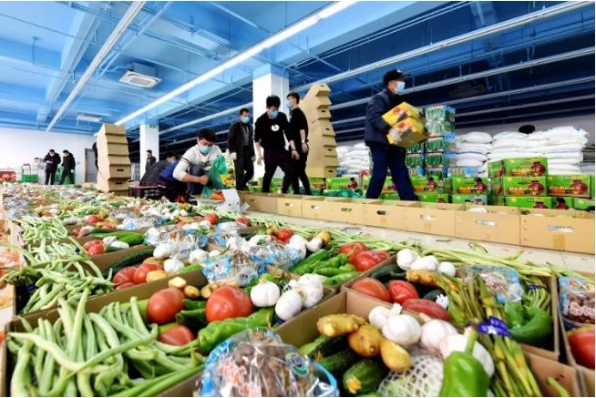 太好了太原河西农副产品批发市场营业率恢复90以上