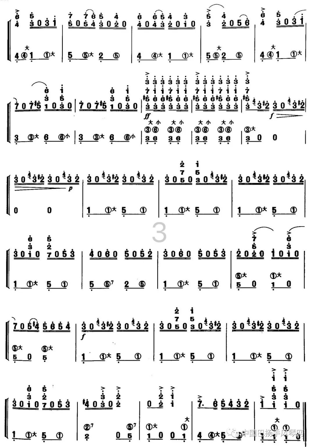 手风琴简谱版拉德斯基进行曲精讲与提高主讲丁鹏看得懂学得会让手风琴