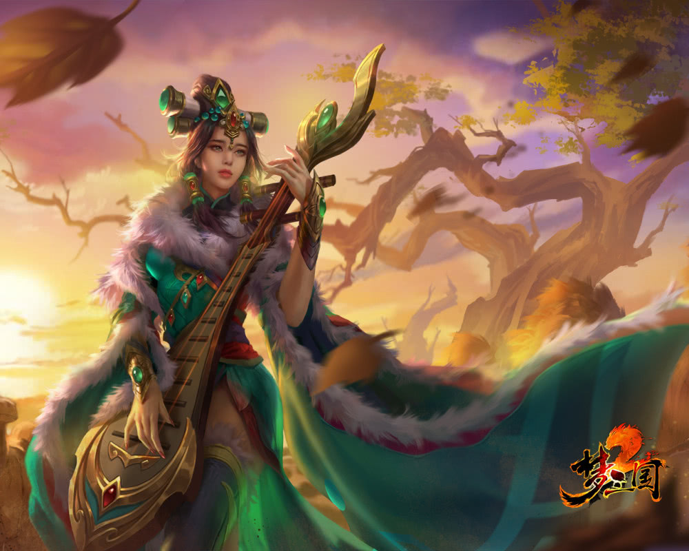 梦三国最新英雄皮肤换装高清壁纸桌面