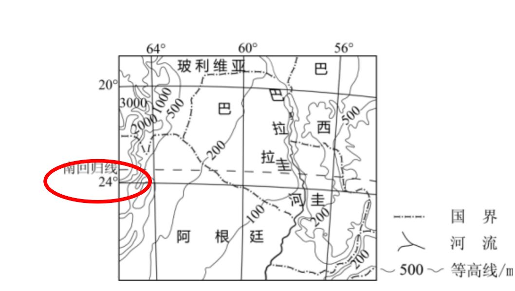 (2)分析巴拉圭香蕉主要出口阿根廷而不出口巴西的原因