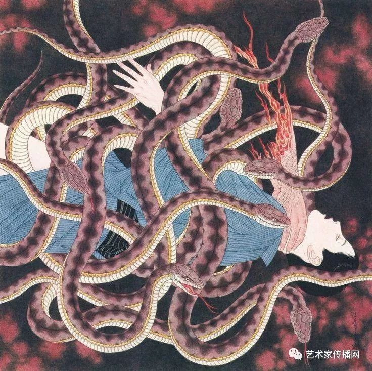 魔力与性感线条齐飞这画功才是日本最美浮世绘