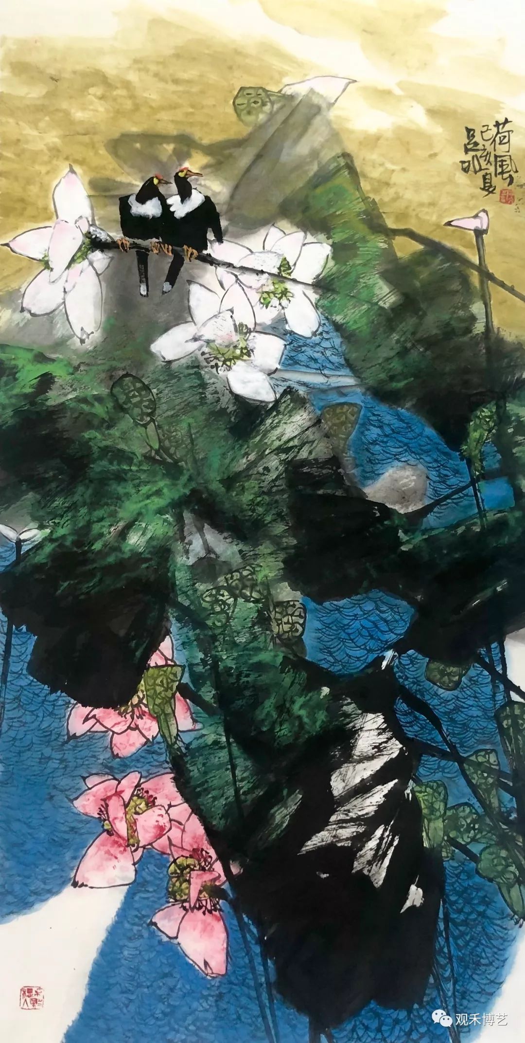 观禾推荐 | 艺术家·吕冰的一花一世界.