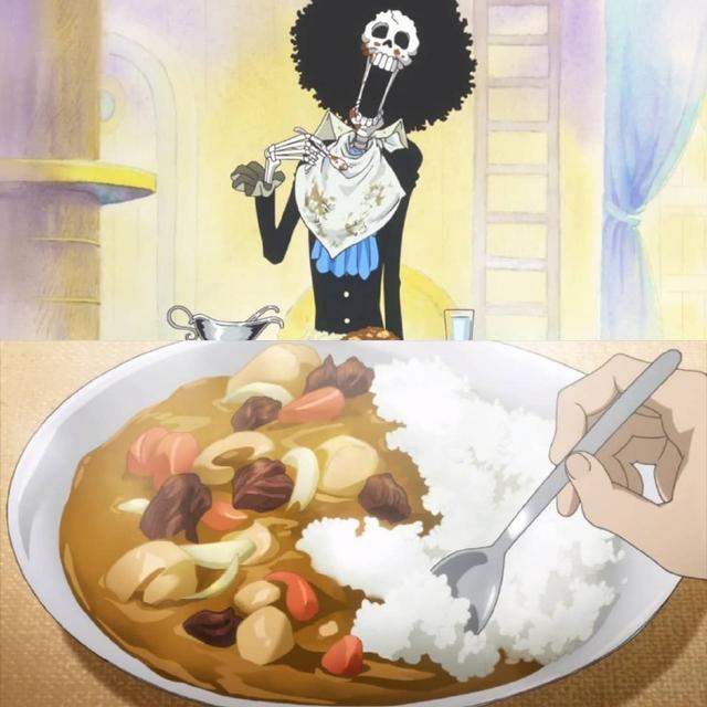 当海贼王成为美食番路飞大口吃肉弗兰奇上演肥宅三件套