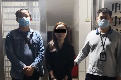 根據陽江警方通報線索,刑偵大隊,龍門派出所抓獲犯罪嫌疑人林某婷(女