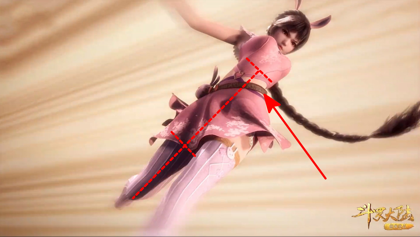 本以为小舞只擅长腿技当看清她的小蛮腰腰腿合一才叫霸气