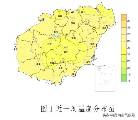 海南省春耕春播氣象服務專報本週氣溫偏高有利於早稻拔節生長