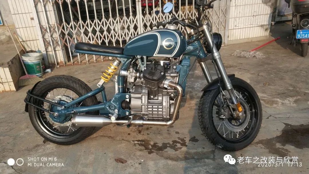 本田gl400改装欣赏--『低调』投稿