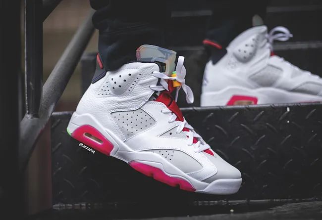 正宗兔八哥aj6上脚来了实物太美