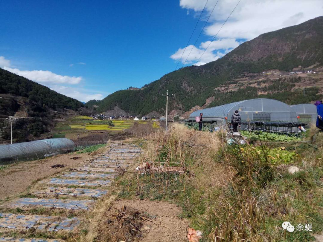 行走维西二月八走走白济汛洛吉古感受梦幻般的田园