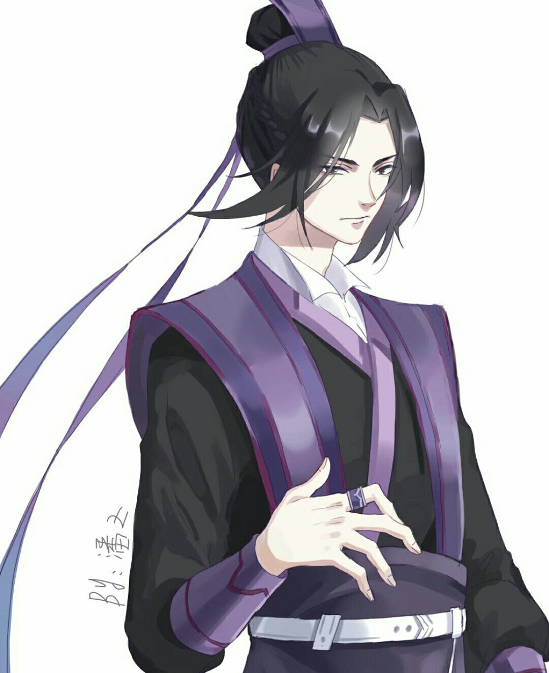 魔道祖师江澄 散发图片