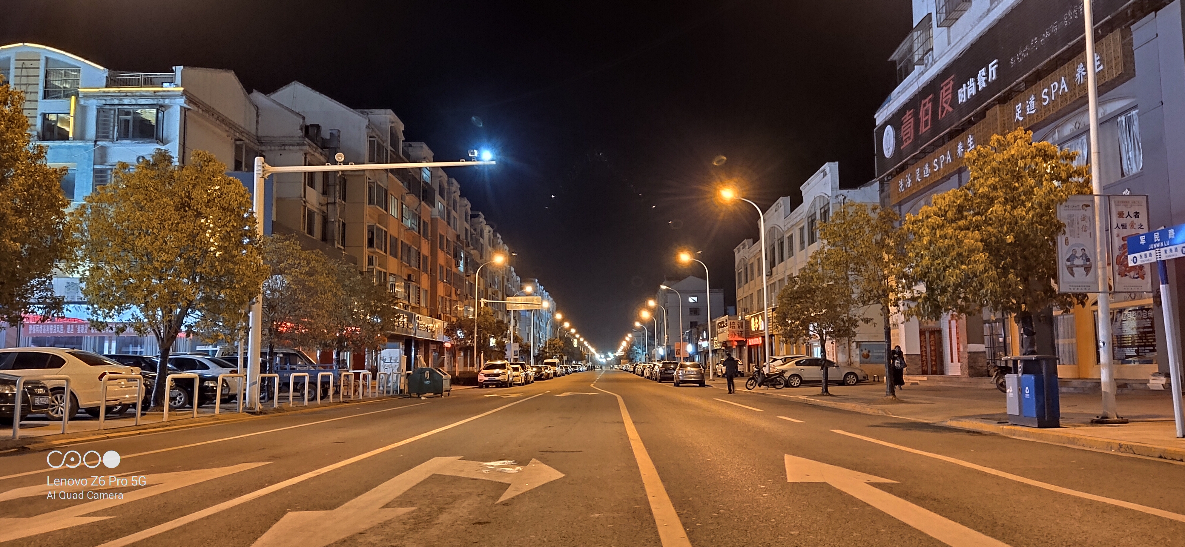 街边夜景 街道图片