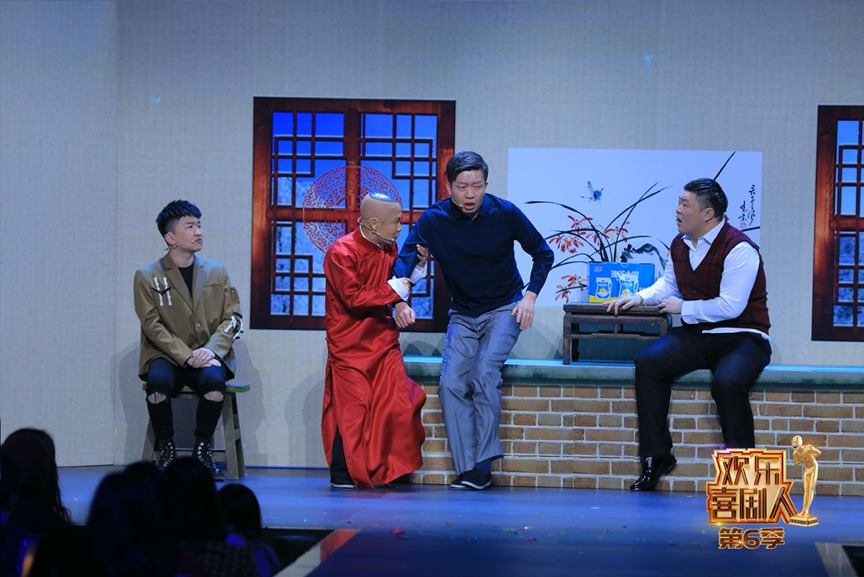 欢乐喜剧人6烧饼曹鹤阳携同门登场张霜剑创意默剧惊艳舞台