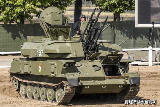 zsu234石勒喀河自行高炮叙利亚战场大显身手火力惊人