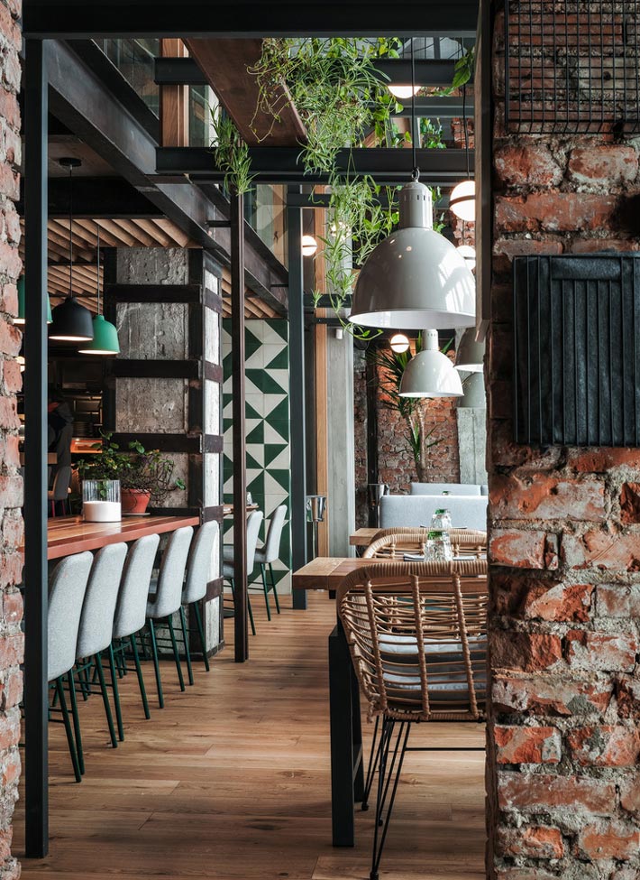 西安特色休闲餐馆装修效果图