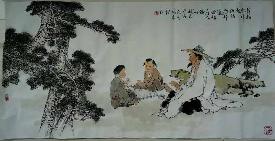 清代大国手施襄夏在《弈理指归序》中提到"化机流行,无所迹象,百工造