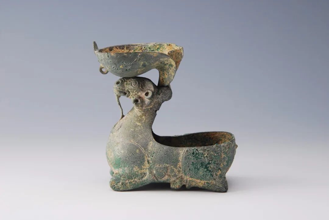 玉博文物大讲堂第8期吉祥灯馆藏汉代卧羊形铜灯赏鉴