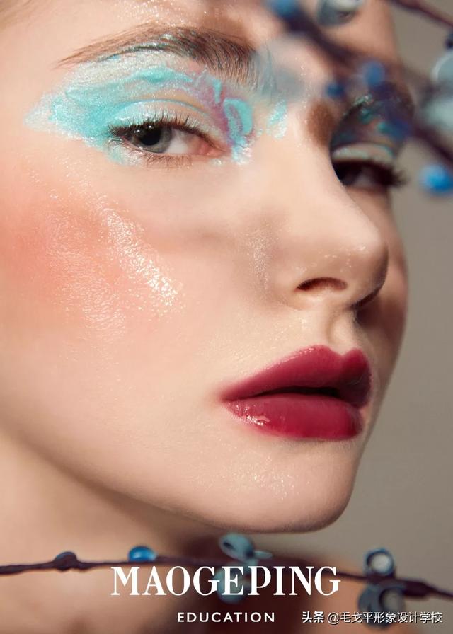 分享一组时尚平面创意彩妆大片惊艳你的眼球