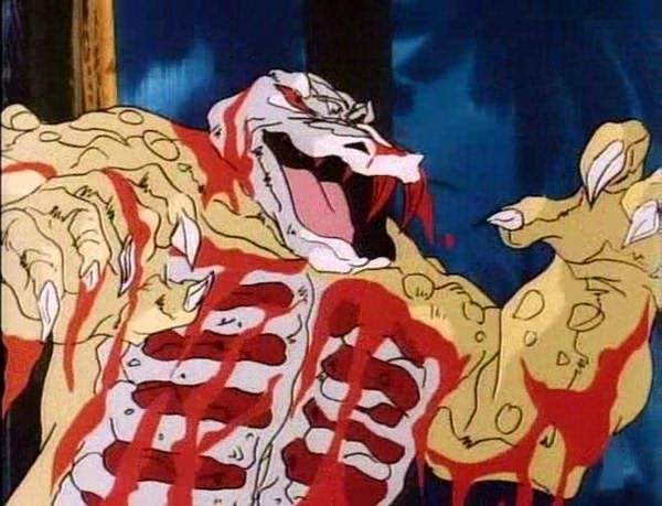 比较狡诈又贪生怕死,喜欢人类女性,它能让人类变成体型巨大的腐尸怪