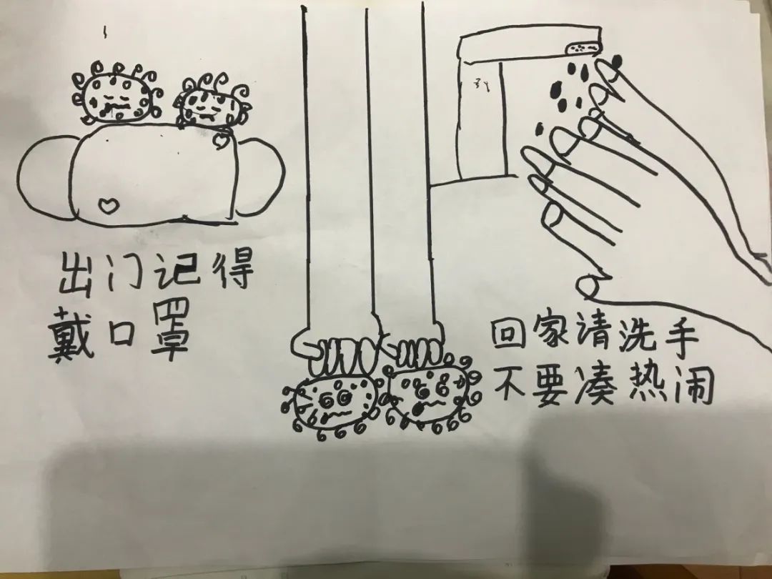 微光社區 | 微光社小主播閏語菲,王語昕繪畫作品