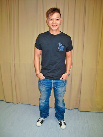 有的只是一个浑身肌肉的热情型男,林子善不仅仅有好身材,还经常将自己