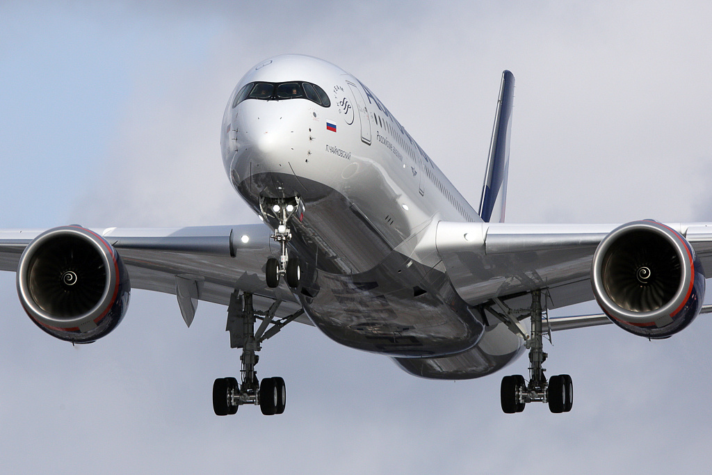 俄罗斯航空公司首架a350入役