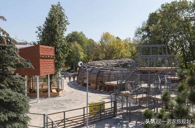 建立全新的使用方式和環境場景莫斯科萌寵兒童樂園設計