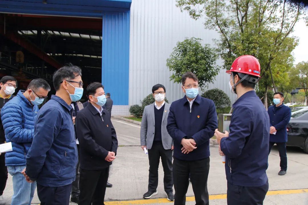 宁德市委书记郭锡文赴福建宏旺不锈钢调研复工复产