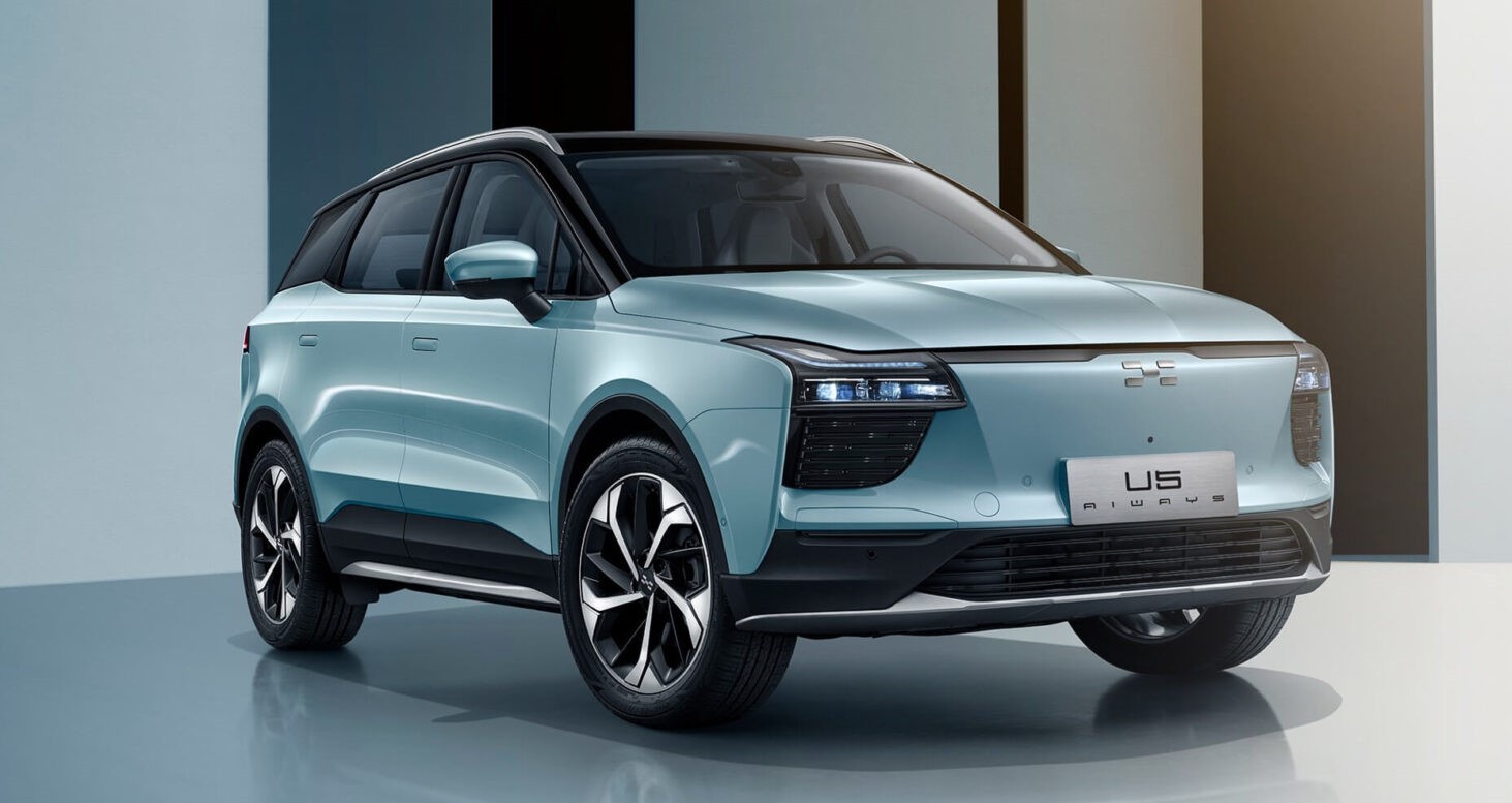 爱驰u6ion全球首发欧版u5将于今年8月上市销售