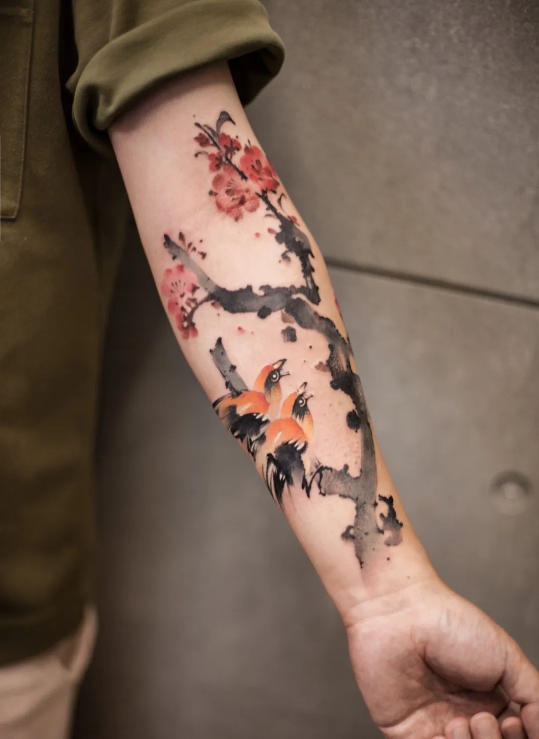 专访纹身师陈洁用国画呈现纹身的第一人无论大小纹身都绝对走心