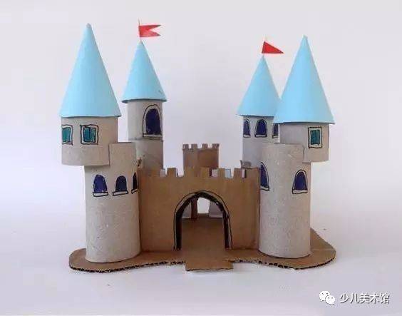 卷纸筒 | 这些梦幻般的小房子,轻松实现孩子的童话梦!