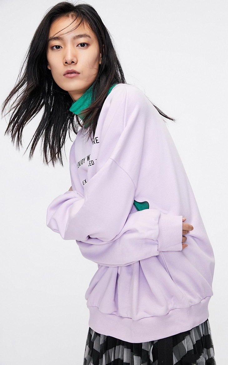 张晓彤拍摄only广告大片