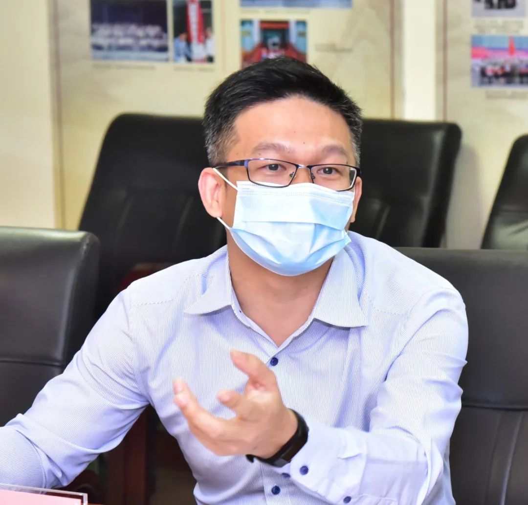 市人力资源和社会保障局东城分局副局长谢旭升介绍了东城企业目前复工