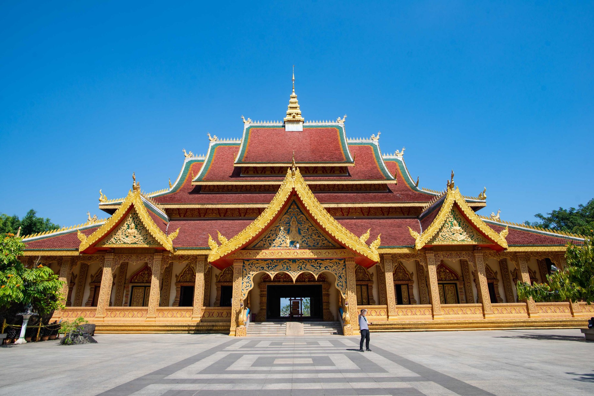 原创西双版纳大佛寺拥有东南亚最高的佛像是版纳人民礼佛重地